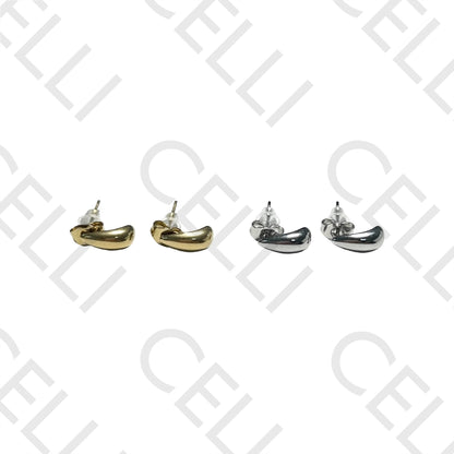 Mini Pendiente de Acero - mini gota