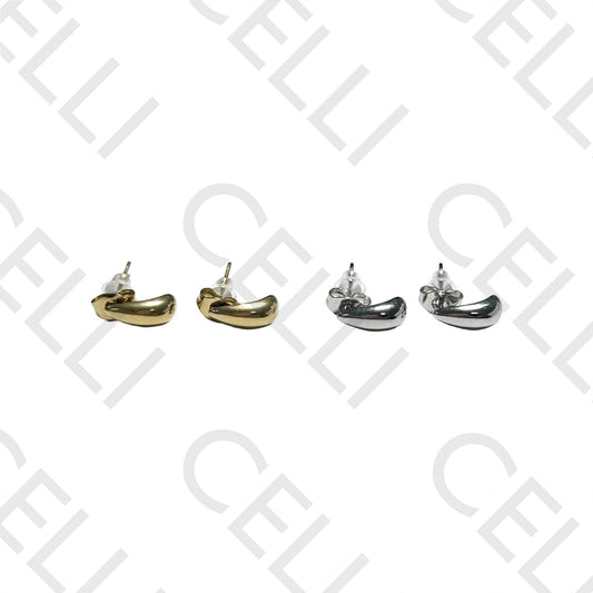 Mini Pendiente de Acero - mini gota