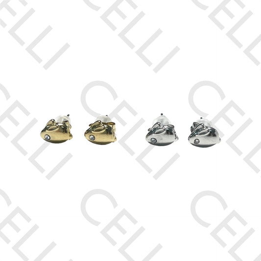 Pendiente Mini Acero - Conejo