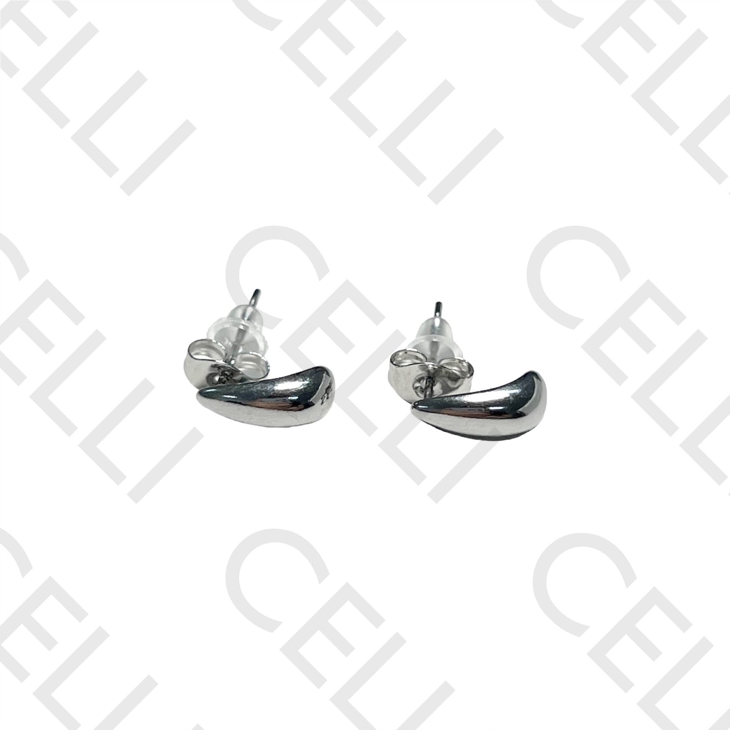 Mini Pendiente de Acero - mini gota