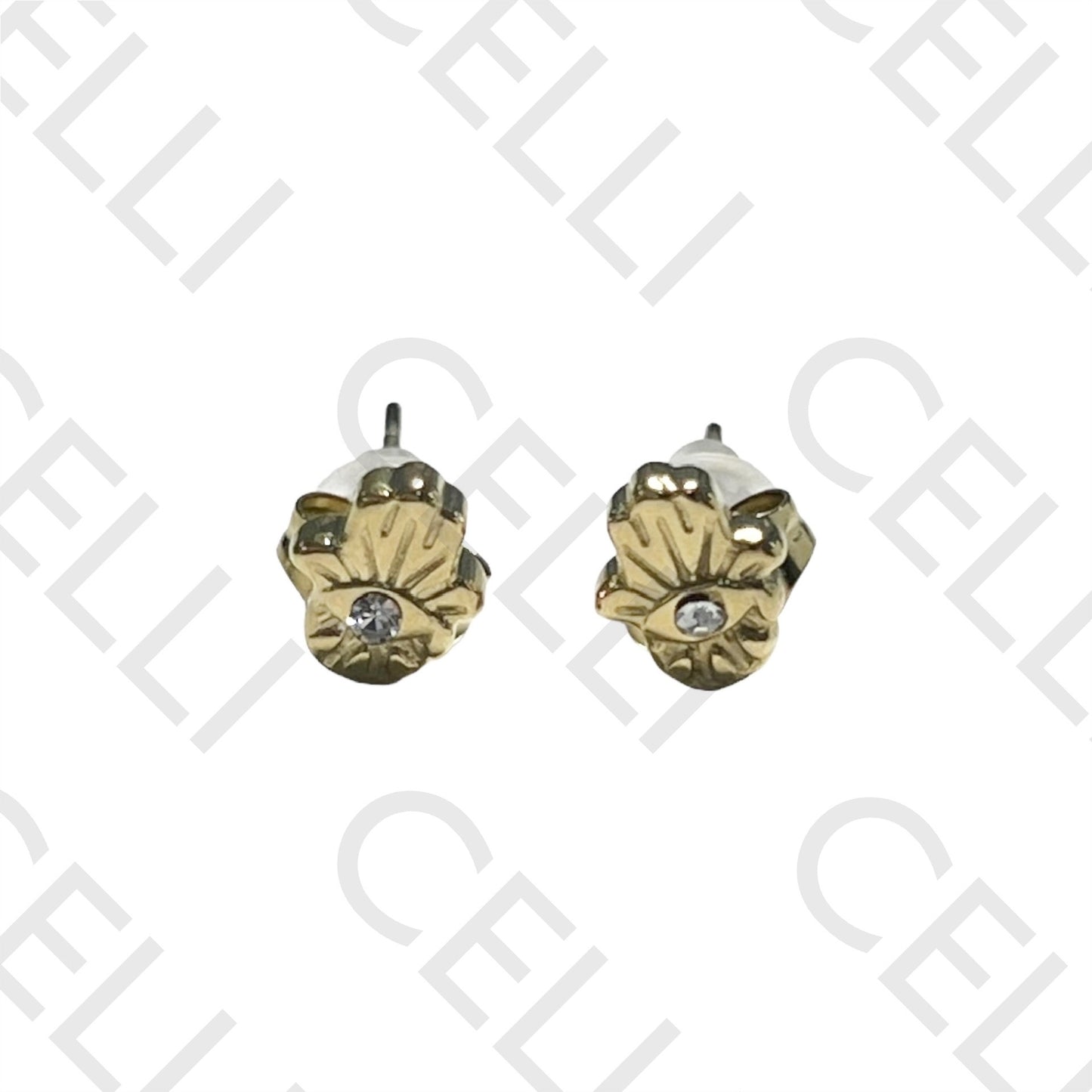 Mini Steel Earring - hand