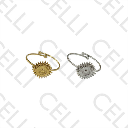 Steel Ring - sun