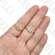 Cargar imagen en el visor de la galería, Anillo de Acero - Rectangular con corazón
