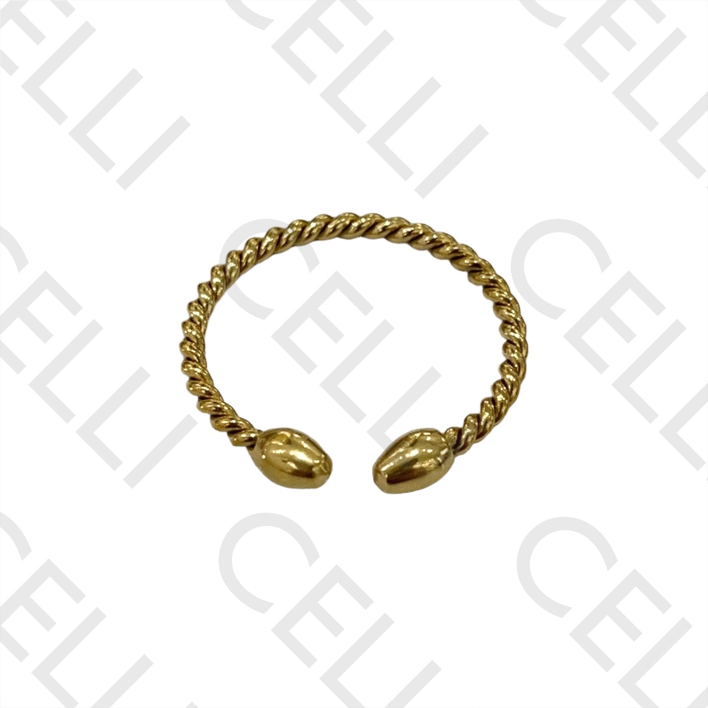 Steel Ring - Twisted