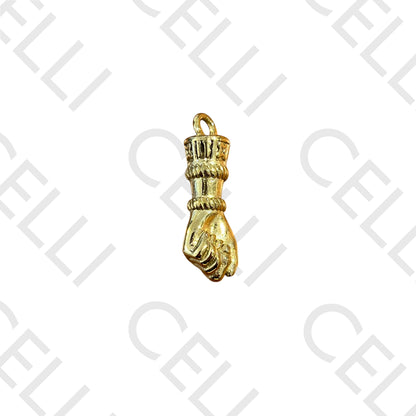 Medalha de Aço - punho com mão fechada (1 und.)