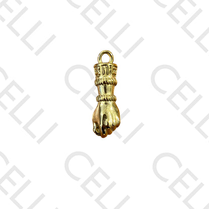 Medalha de Aço - punho com mão fechada (1 und.)