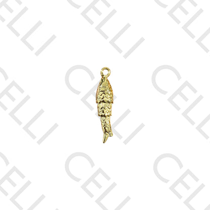 不锈钢徽章 - 小鱼 （1个）