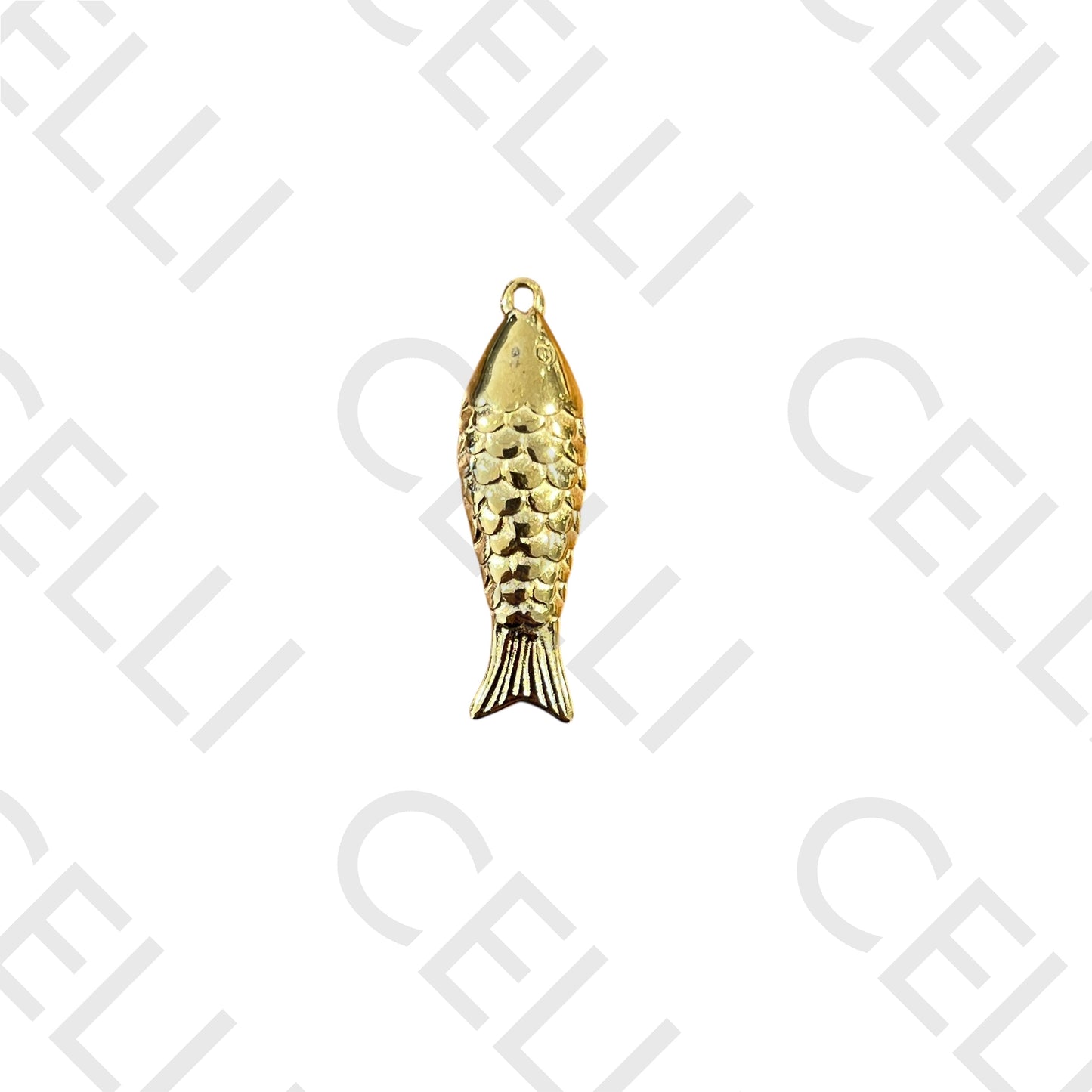 Medalha de Aço - peixe grande (1 und.)