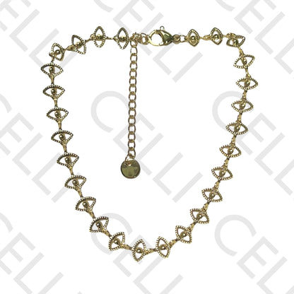 Tornozeleira de Aço - olhos