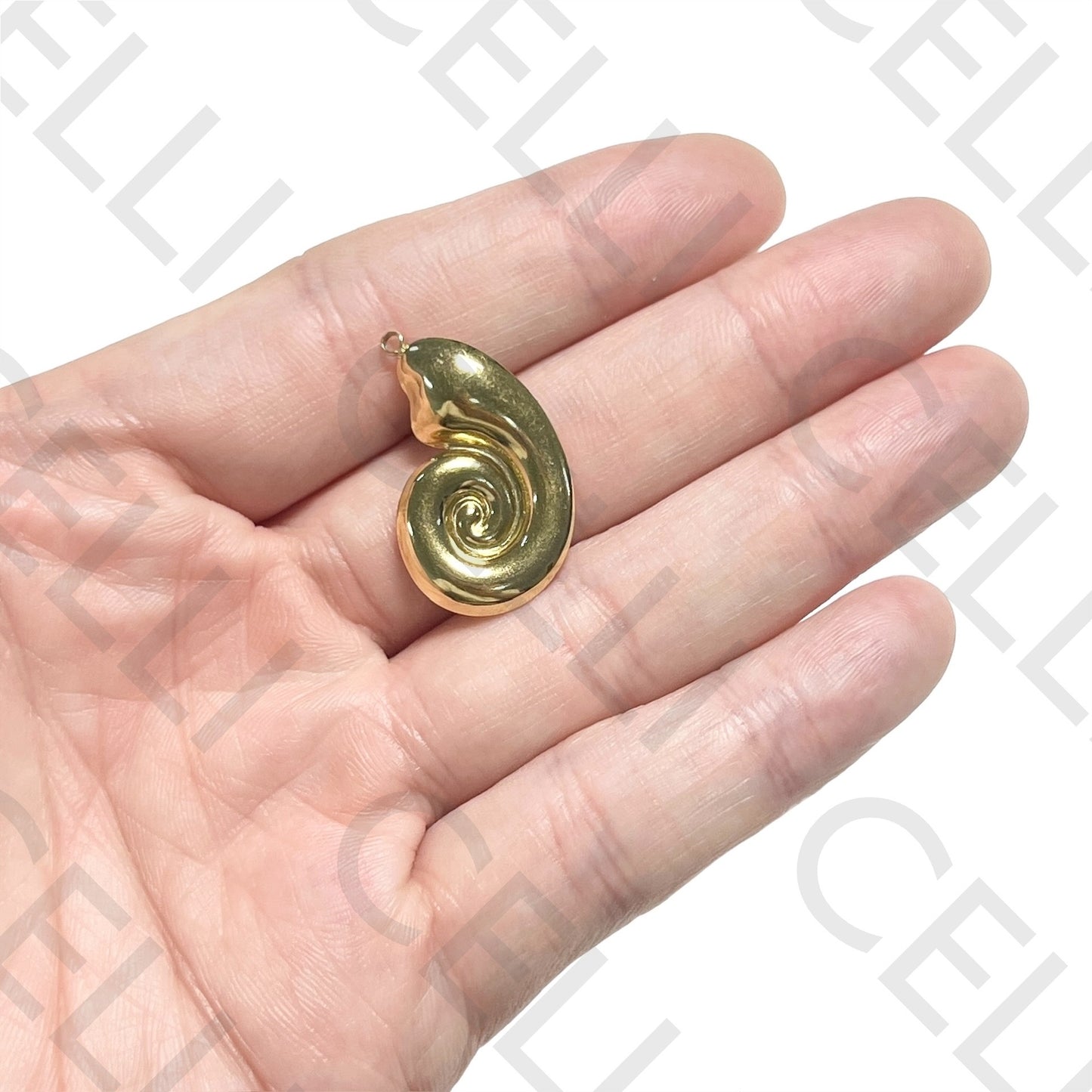 Medalha de Aço - caracol liso