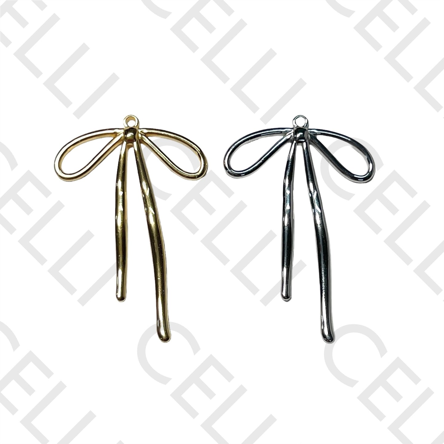 Medalha de Aço - laço fino