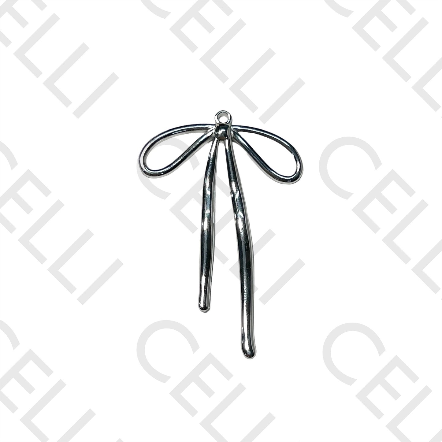 Medalha de Aço - laço fino