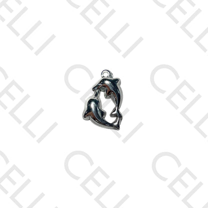 Medalha de Aço - dois golfinhos