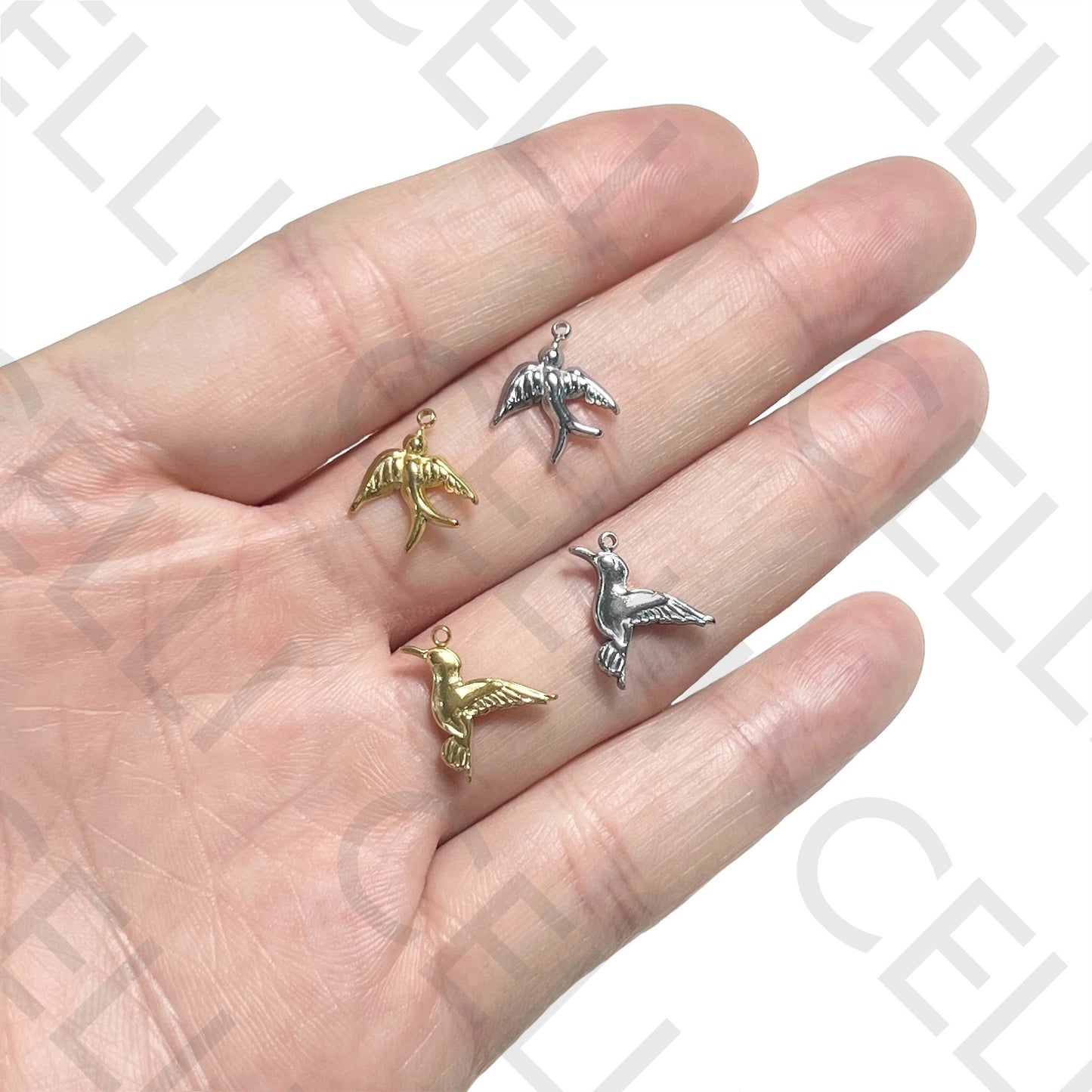 Medalha de Aço - colibri