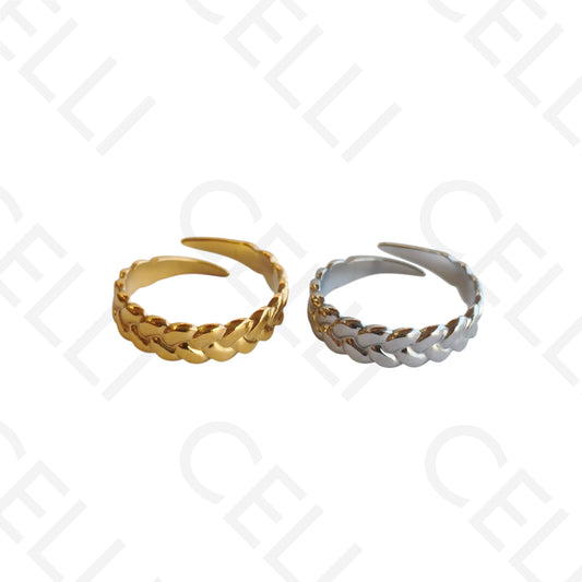 Adjustable Steel Ring - chain