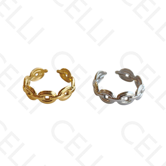 Adjustable Steel Ring - chain