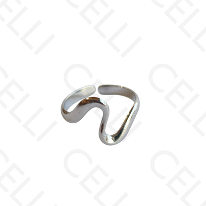Anel de Aço Ajustável - onda