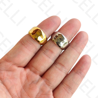 Anel de Aço Ajustável - liso