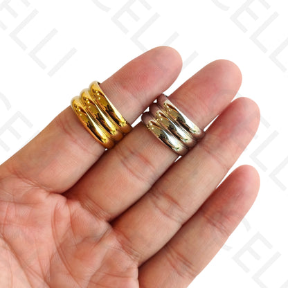 Anel de Aço Ajustável - triplo