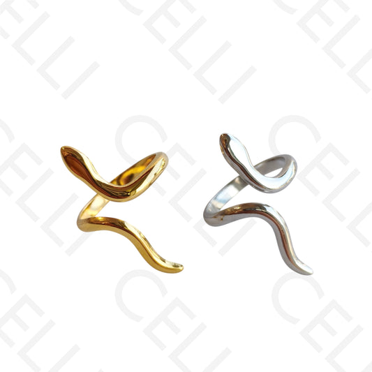 Anel de Aço Ajustável - cobra