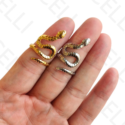 Anel de Aço Ajustável - cobra