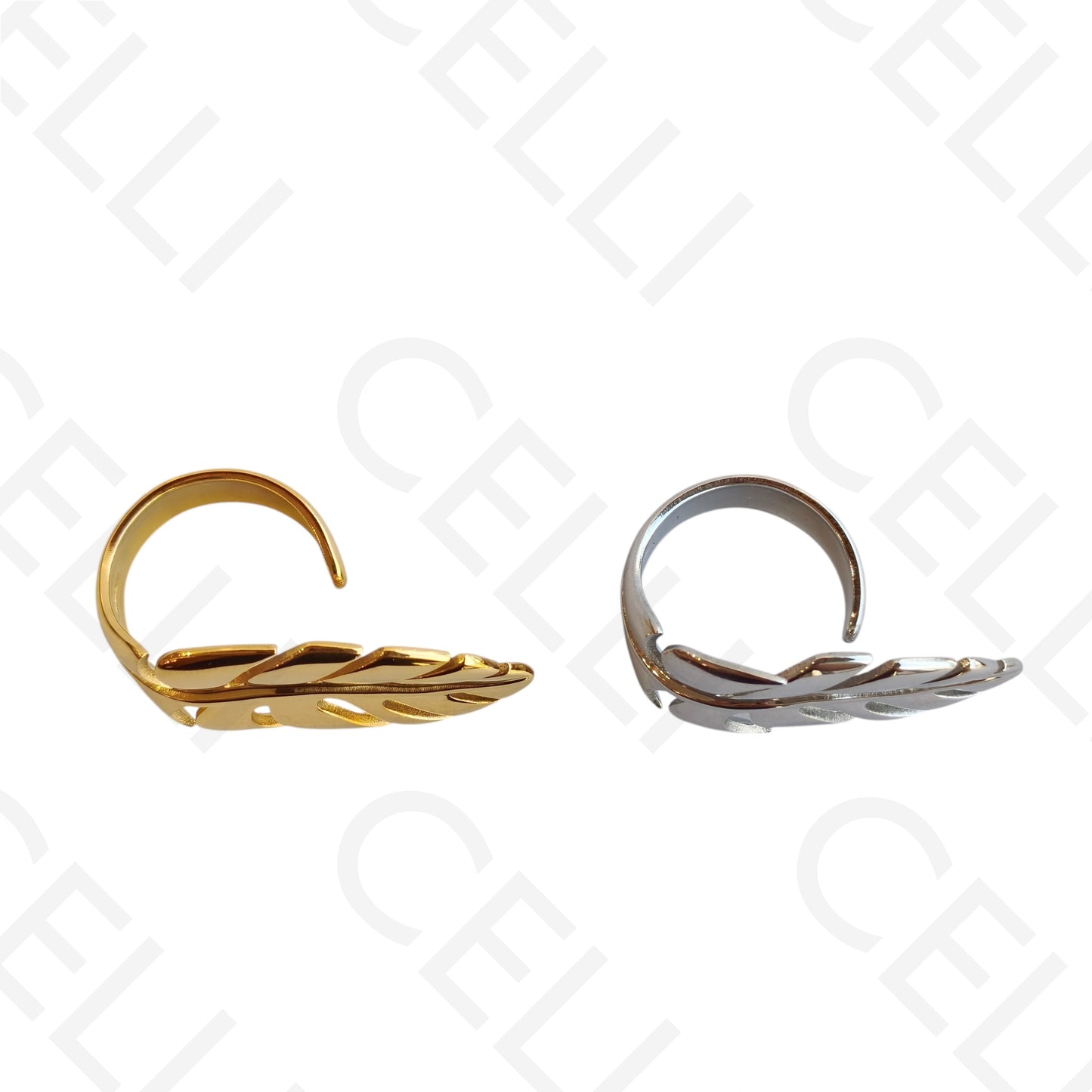 Anel de Aço Ajustável - folha