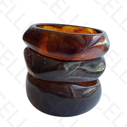 Bracelete de Resina de Moda - Triplo