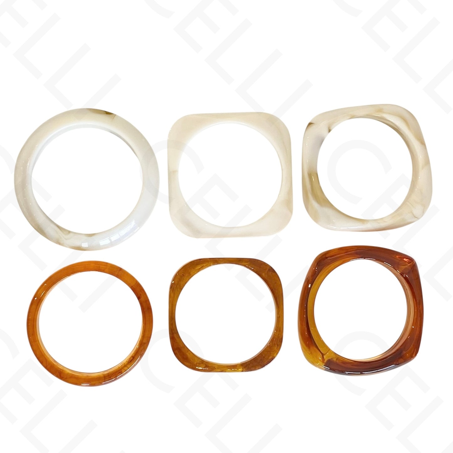 Fashion Resin Bracelet - Quadruple