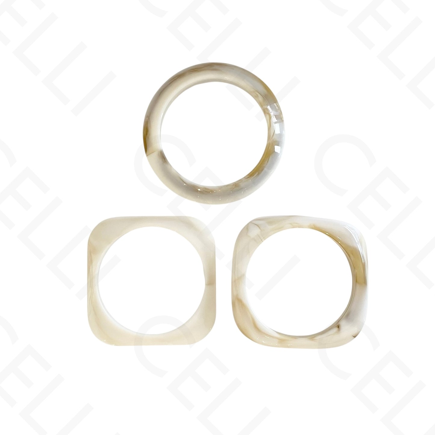 Fashion Resin Bracelet - Quadruple