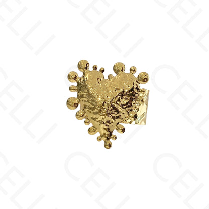 Bracelete de Acero - óvalo entrelazado