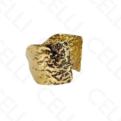 Bracelete de Acero - óvalo entrelazado