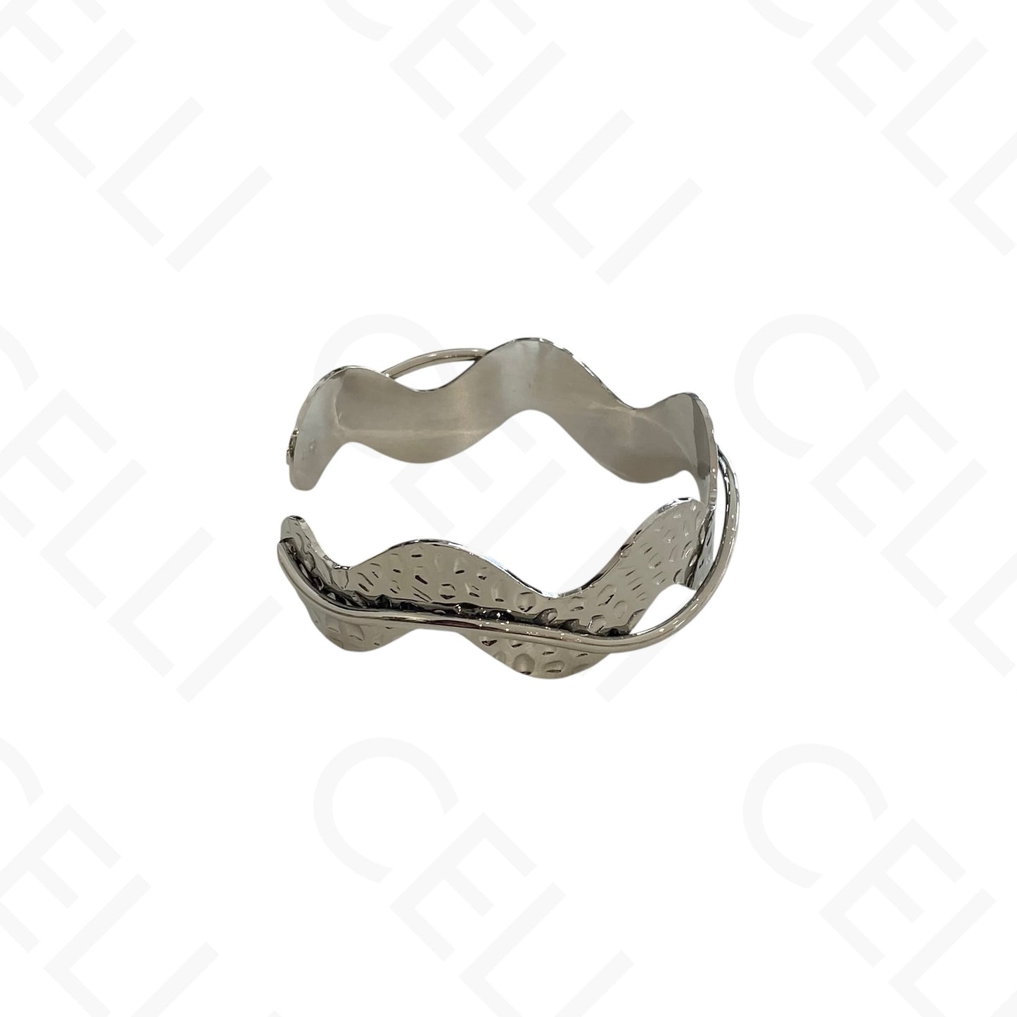 Pulsera de Acero - ondulada