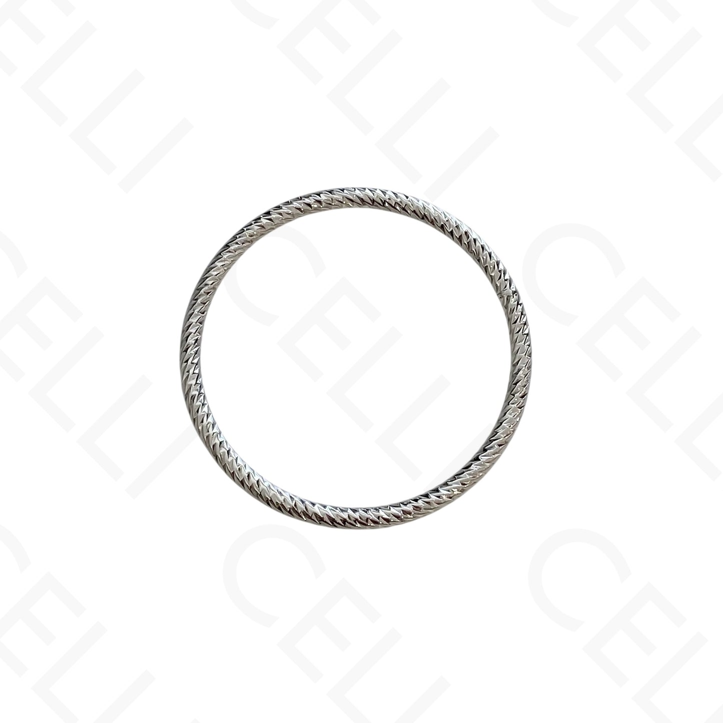 Pulsera de Acero - trabajada (talla única)