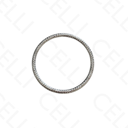 Pulsera de Acero - trabajada (talla única)