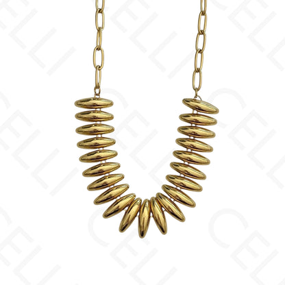 Collar de acero - formatos ovalados