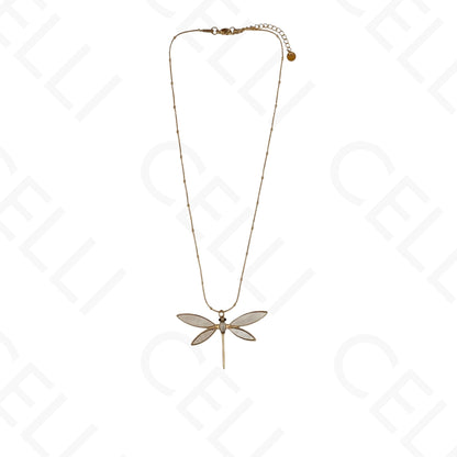 Colar de aço - libelinha