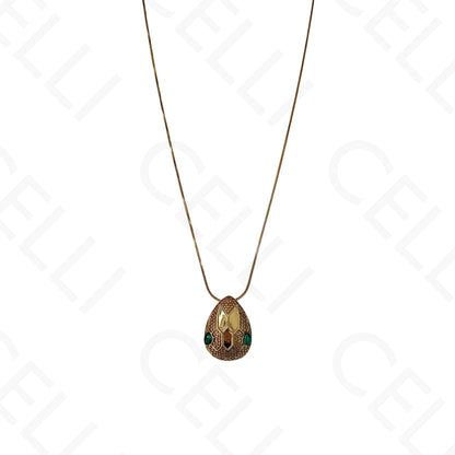 Colar de aço - cobra