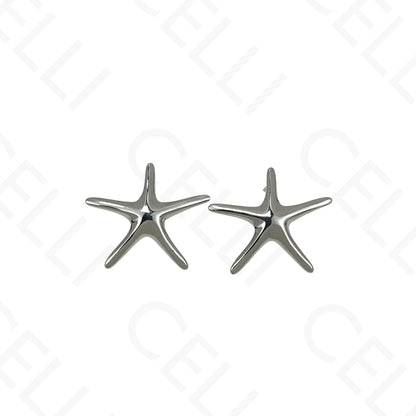 Brinco de aço - estrela do mar fino