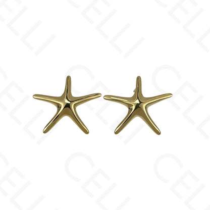 Brinco de aço - estrela do mar fino