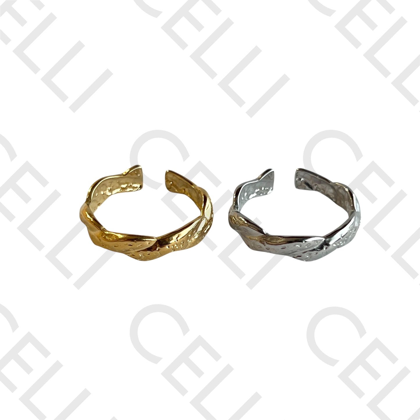 Steel Ring - Twisted