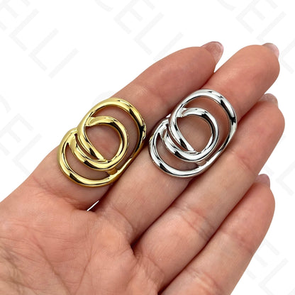 Anillo de Acero Ajustable - circular