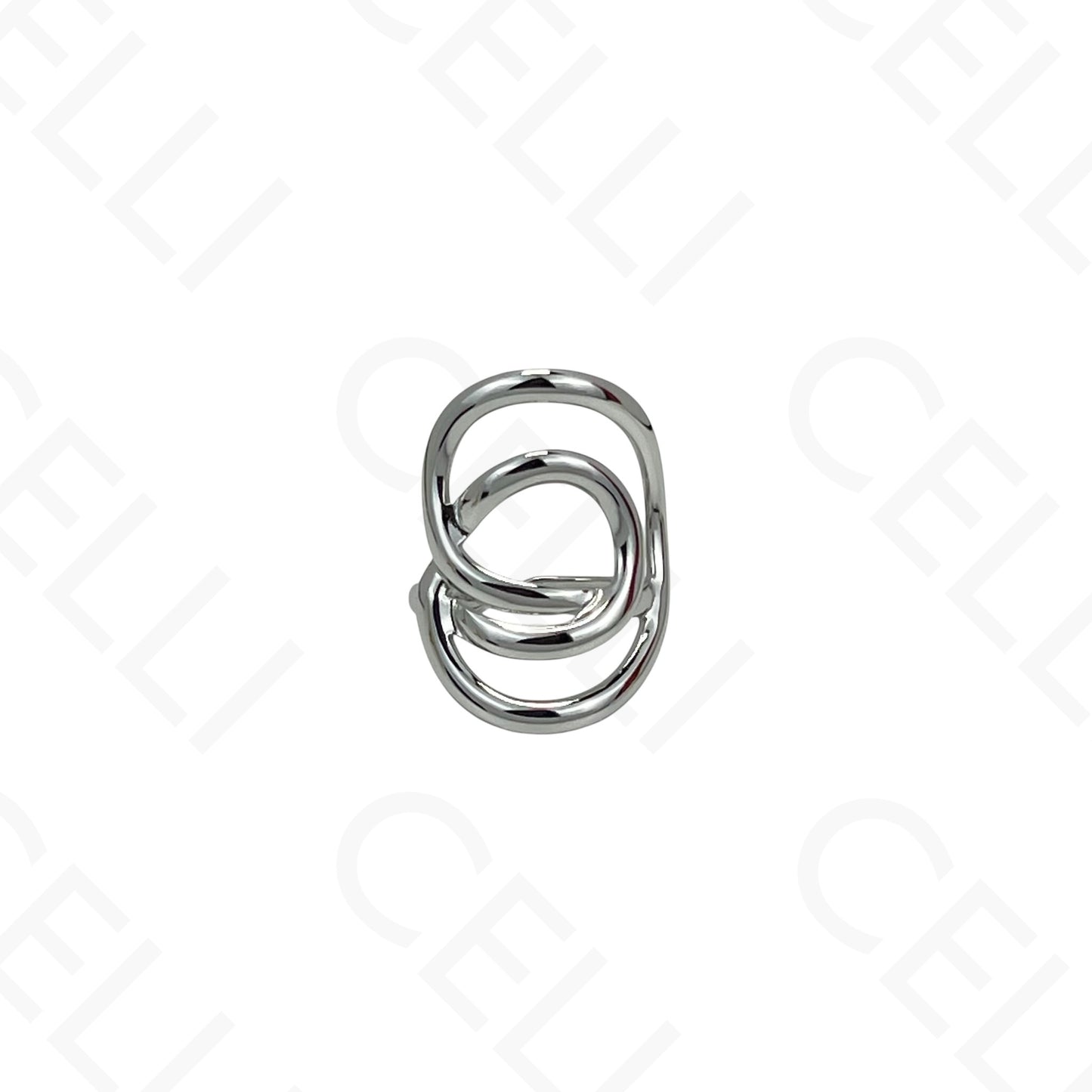 Anillo de Acero Ajustable - circular