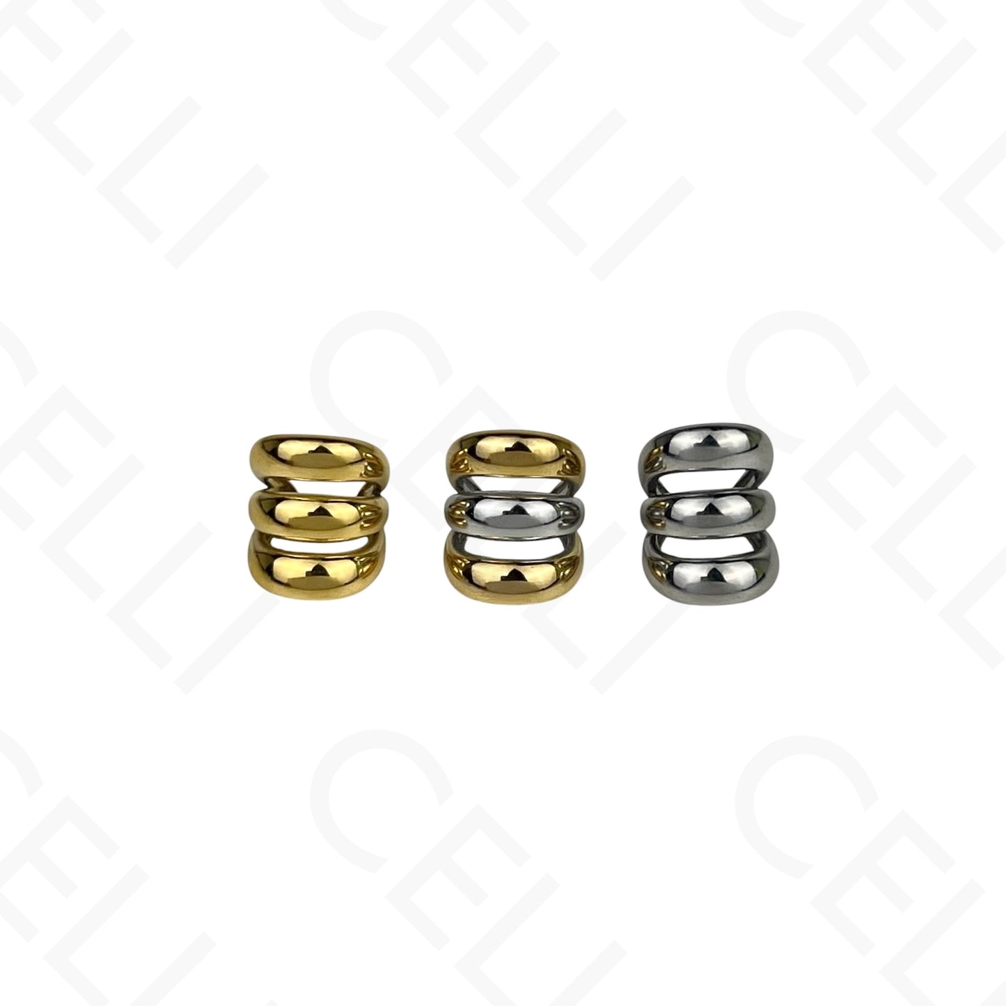 Steel Earcuff - Balls