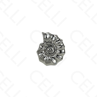 Anel de Aço Ajustável - concha caracol
