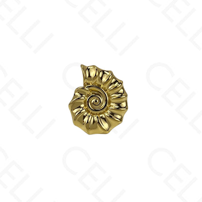 Anel de Aço Ajustável - concha caracol
