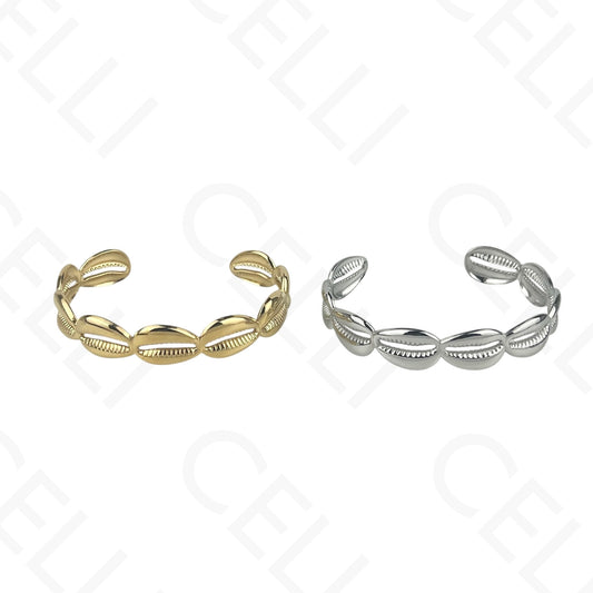 Brazalete de acero - resina con terminales de acero