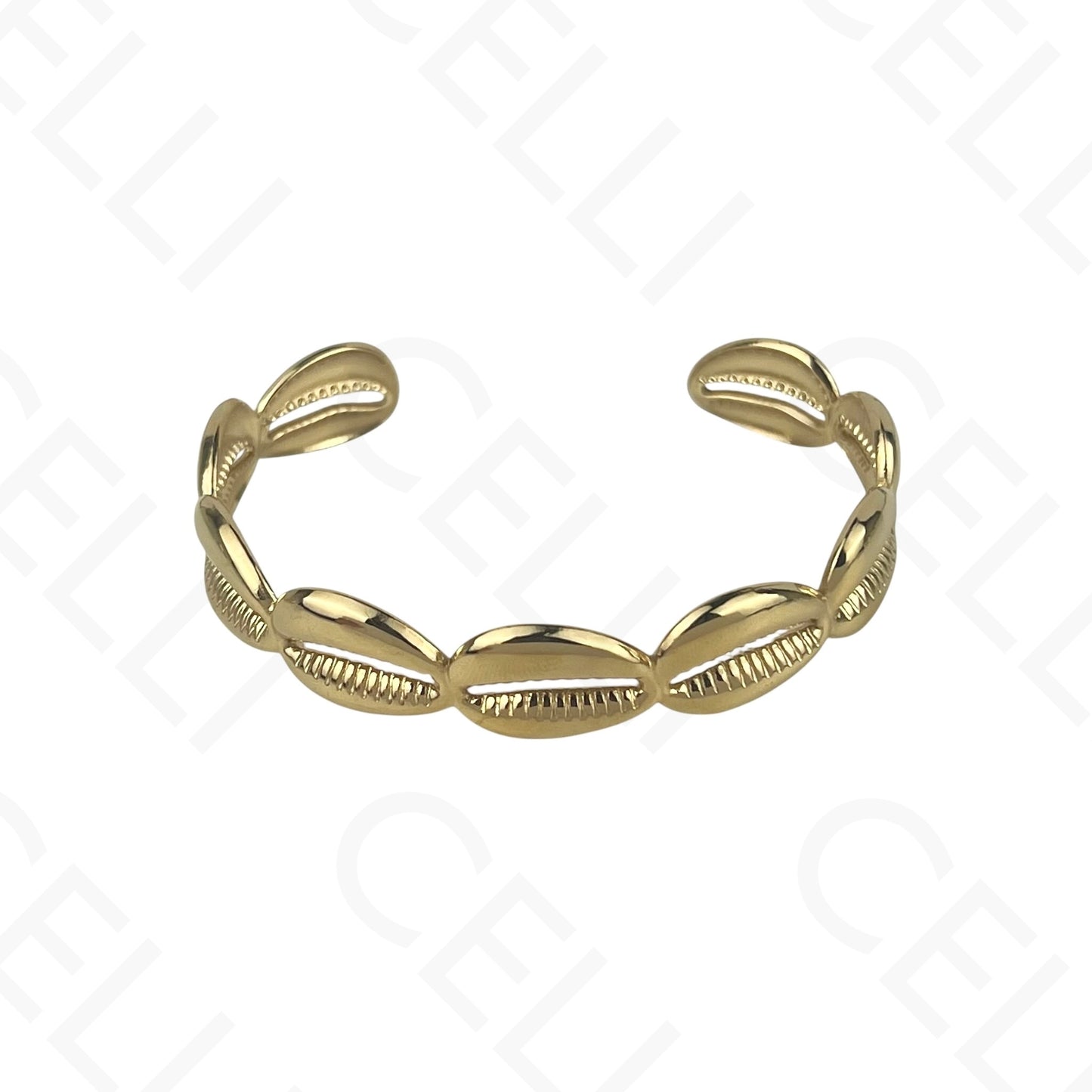Brazalete de acero - resina con terminales de acero