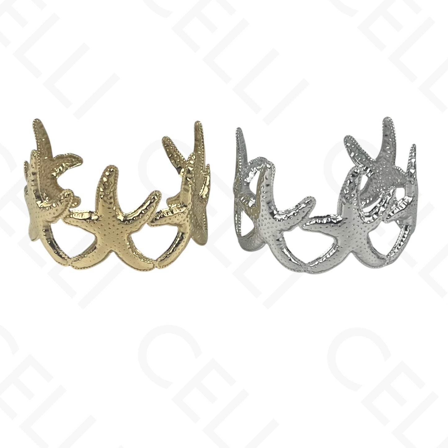 Brazalete de acero - resina con terminales de acero