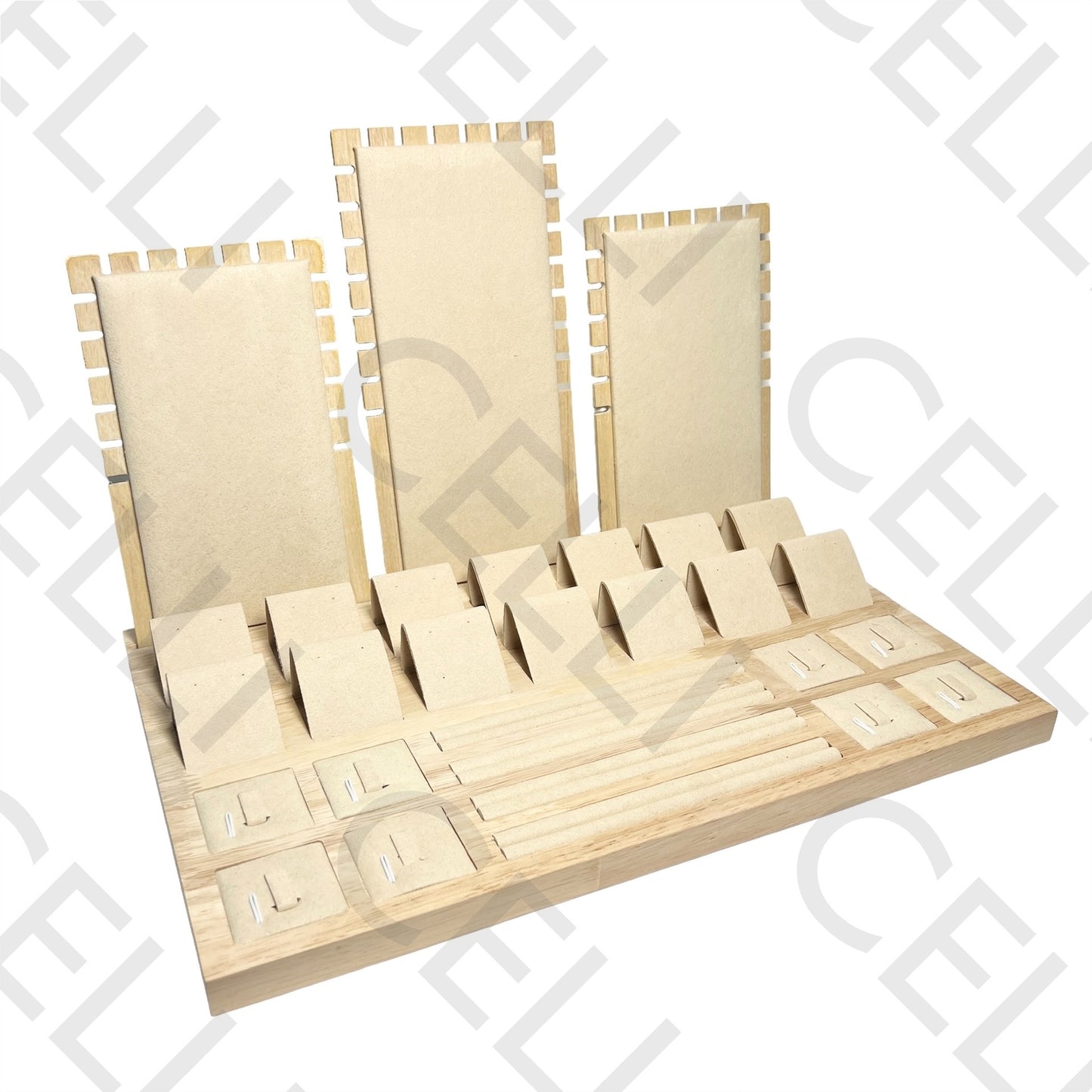 Expositor de colares, brincos e anéis