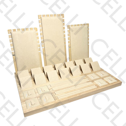 Expositor de colares, brincos e anéis